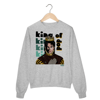 Nome do produto Moletom King Of Pop Michael Jackson