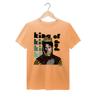 Nome do produto Camiseta Estonada King Of Pop Michael Jackson