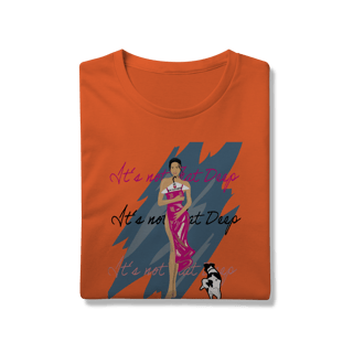 Nome do produto Camiseta Premium Its Not That Deep Demi Lovato