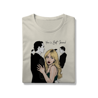 Nome do produto Camiseta Premium Mans Best Friend Sabrina Carpenter