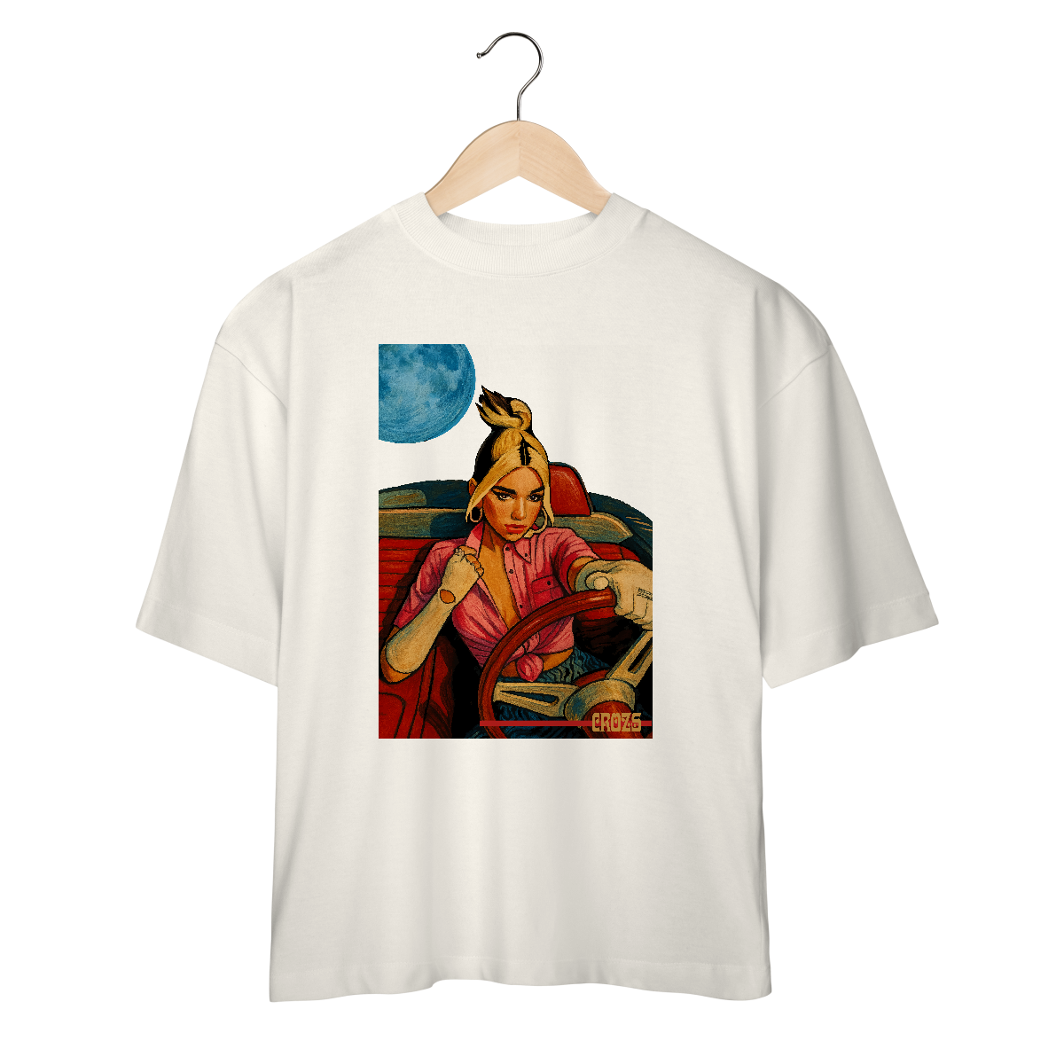 Nome do produto: Camiseta Oversized Future Nostalgia