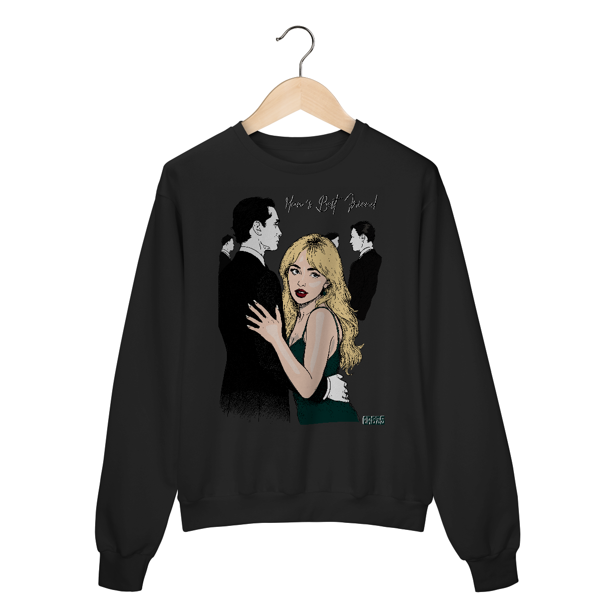 Nome do produto: Moletom Mans Best Friend Sabrina Carpenter