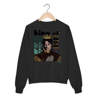 Nome do produto Moletom King Of Pop Michael Jackson