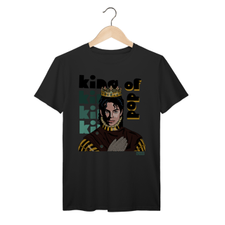 Nome do produto Camiseta King Of Pop Michael Jackson