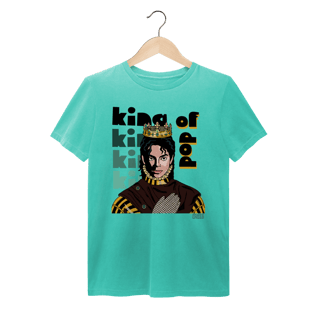 Nome do produto Camiseta Estonada King Of Pop Michael Jackson