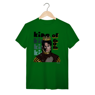 Nome do produto Camiseta Quality King Of Pop Michael Jackson