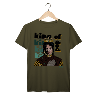 Nome do produto Camiseta King Of Pop Michael Jackson