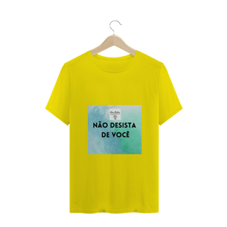 Nome do produto Camiseta Masculina Não Desista de Você