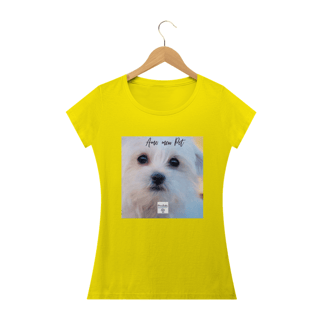 Nome do produto Camiseta Baby Amo meu Pet 3