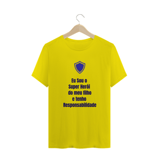 Nome do produto Camiseta Super Herói Responsabilidade