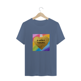 Nome do produto Camiseta Estonada O Amor é Parceria 