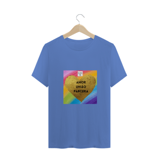 Nome do produto Camiseta Amor União e Parceria DB