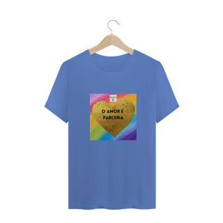 Nome do produto Camiseta Estonada O Amor é Parceria 