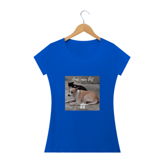 Nome do produto Camiseta Baby Basica Amo meu Pet 5