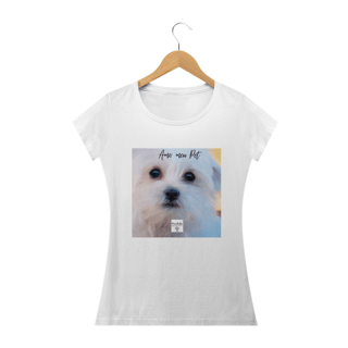 Nome do produto Camiseta Baby Amo meu Pet 3