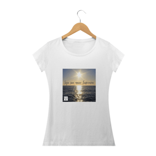 Nome do produto Camiseta Baby Long Seja sua Inspiração