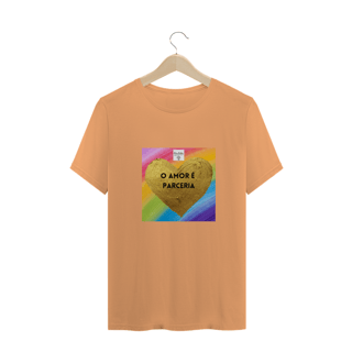 Nome do produto Camiseta Estonada O Amor é Parceria 