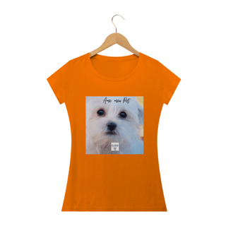 Nome do produto Camiseta Baby Amo meu Pet 3