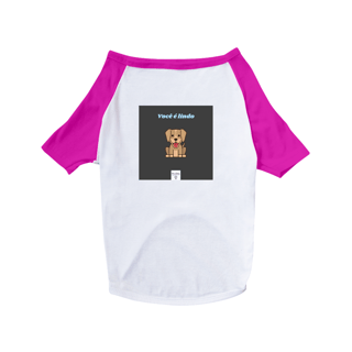 Nome do produto Roupa Pet Você é Lindo