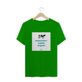 Nome do produto Camiseta masculina Animal não é comida 