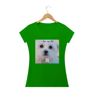 Nome do produto Camiseta Baby Amo meu Pet 3