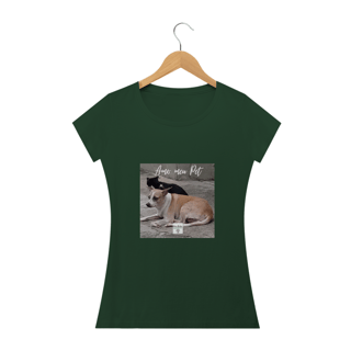 Nome do produto Camiseta Baby Basica Amo meu Pet 5