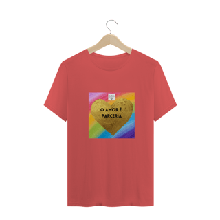 Nome do produto Camiseta Estonada O Amor é Parceria 