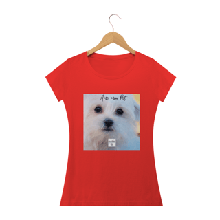 Nome do produto Camiseta Baby Amo meu Pet 3