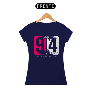 Nome do produto Camiseta feminina Salmo 94 És o meu alívio