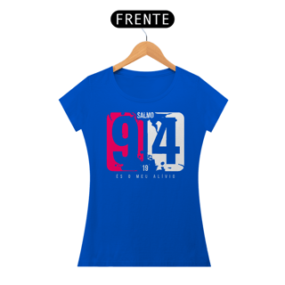 Nome do produto Camiseta feminina Salmo 94 És o meu alívio
