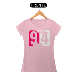 Nome do produto Camiseta feminina Salmo 94 És o meu alívio