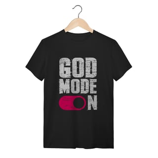 Camiseta masculina - God Mode ON