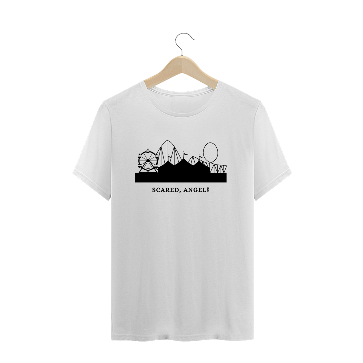 Nome do produto: CAMISETA HUSH HUSH - Scared, Angel