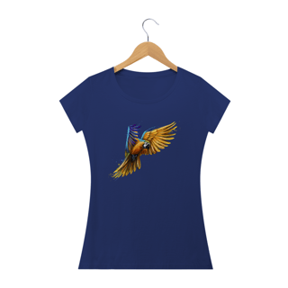 Nome do produto Arara Azul - Camiseta Feminina