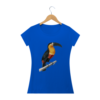 Nome do produto Tucano-bico-preto - Camisa feminina