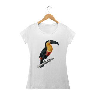 Nome do produto Tucano-bico-preto - Camisa feminina