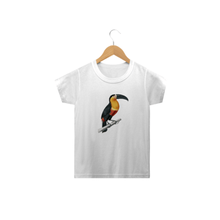 Nome do produto Tucano de Peito Amarelo - Camisa Infantil