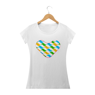 Nome do produto Amo São Paulo - Camisa feminina