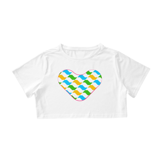 Nome do produto Amo São Paulo - Cropped Feminino