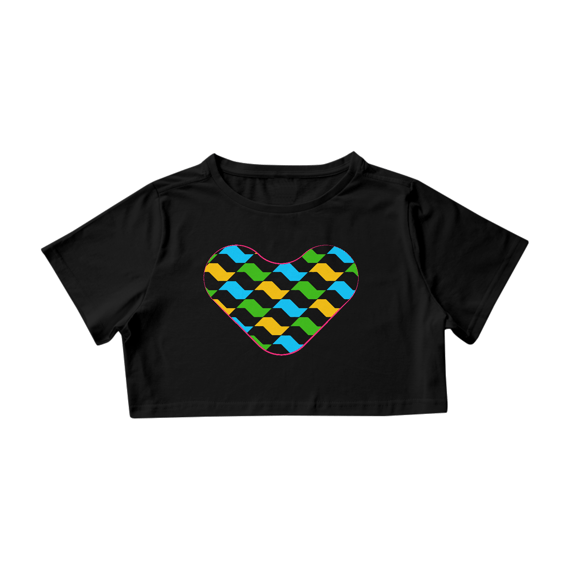 Amo São Paulo - Cropped Feminino