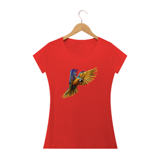 Nome do produto Arara Azul - Camiseta Feminina