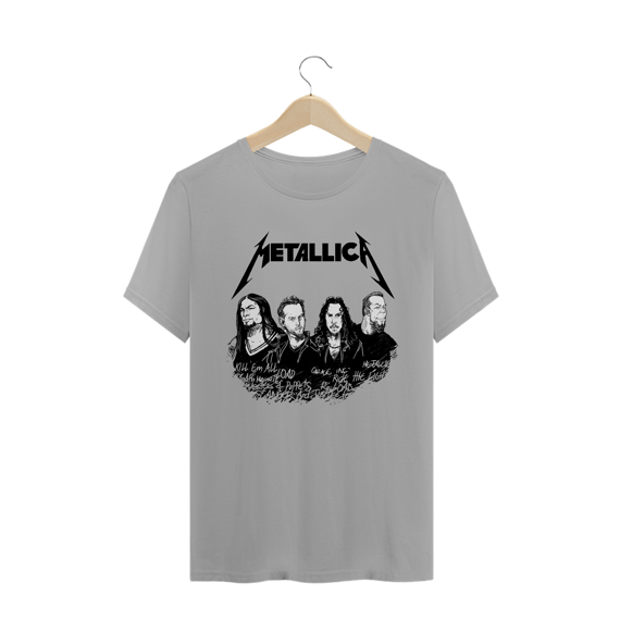 Camiseta Metallica - masc.