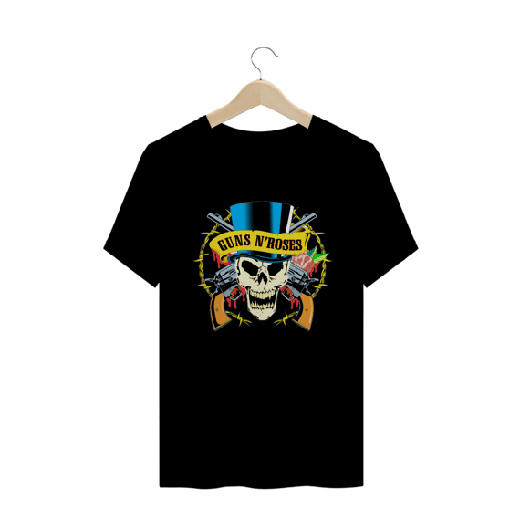 Camiseta Guns N' Roses - Masc.
