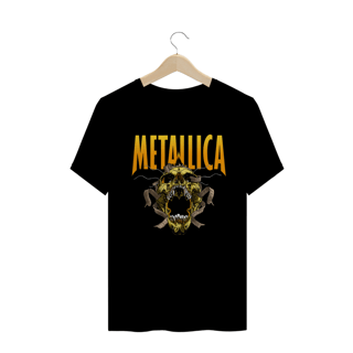 Camiseta Metallica Caveira -  masc.