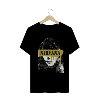 Nome do produto Camiseta Nirvana Rosto -  masc.