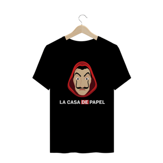 Nome do produto Camiseta Mascara La Casa de Papel - Masc.