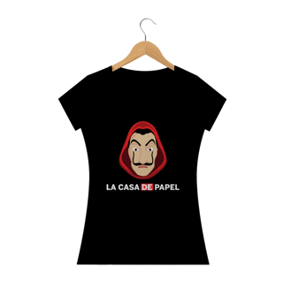 Nome do produto Camiseta Mascara La Casa de Papel - Masc.