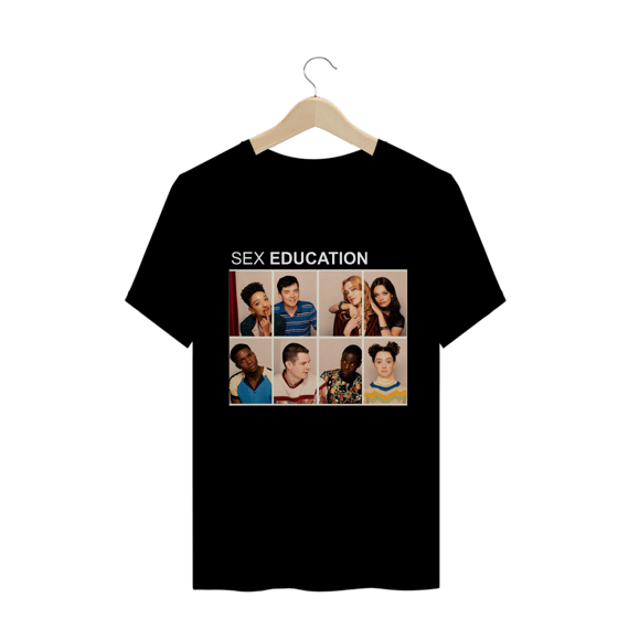 Camiseta Colagem Sex Education - Masc.