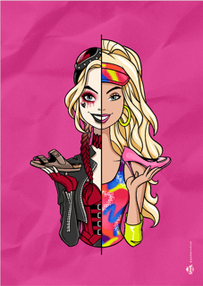 Nome do produto Barbie Quinn<br>[Pôster]</br>