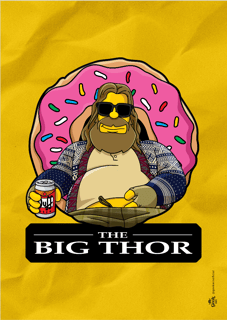 Nome do produto The Big Thor<br>[Pôster]</br>